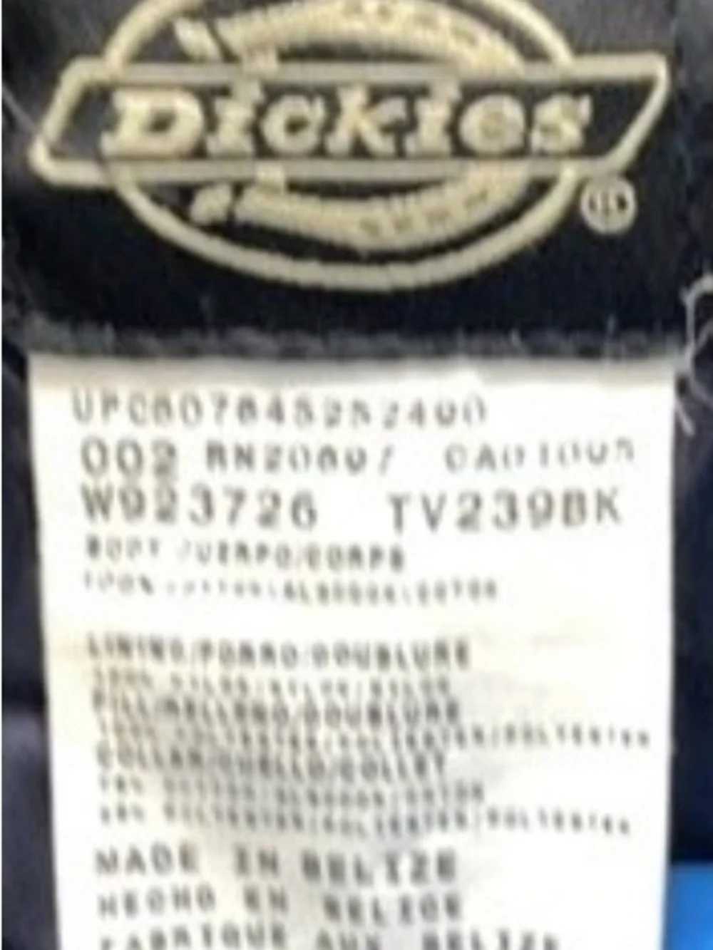 Dickies built tough